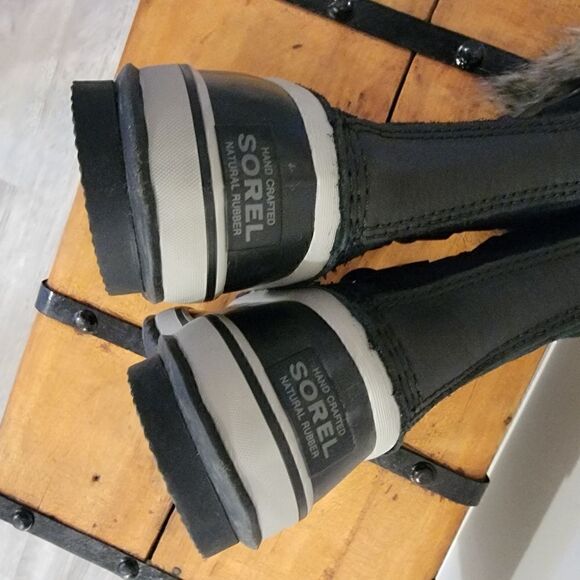 Sorel Women’s Joan of Arctic Boot Black Quarry size 6 NWOT - Picture 9 of 11